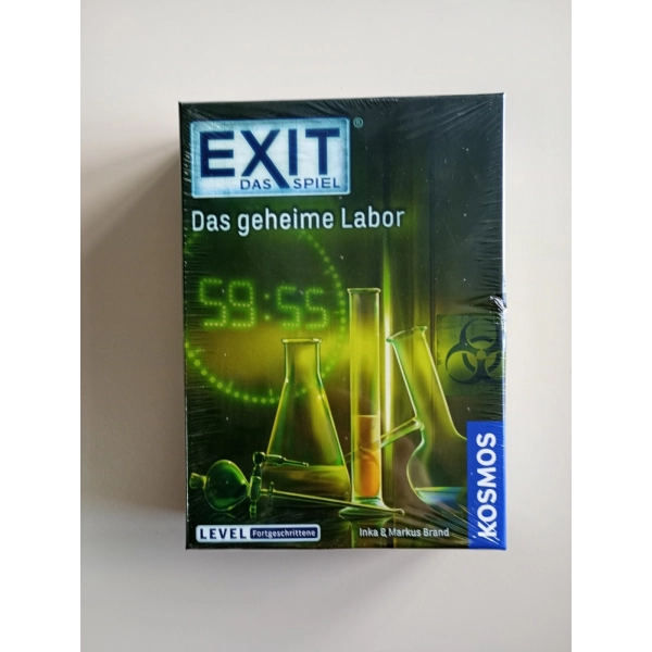 EXIT - Das Spiel - Das geheime Labor (Delle im Cover)