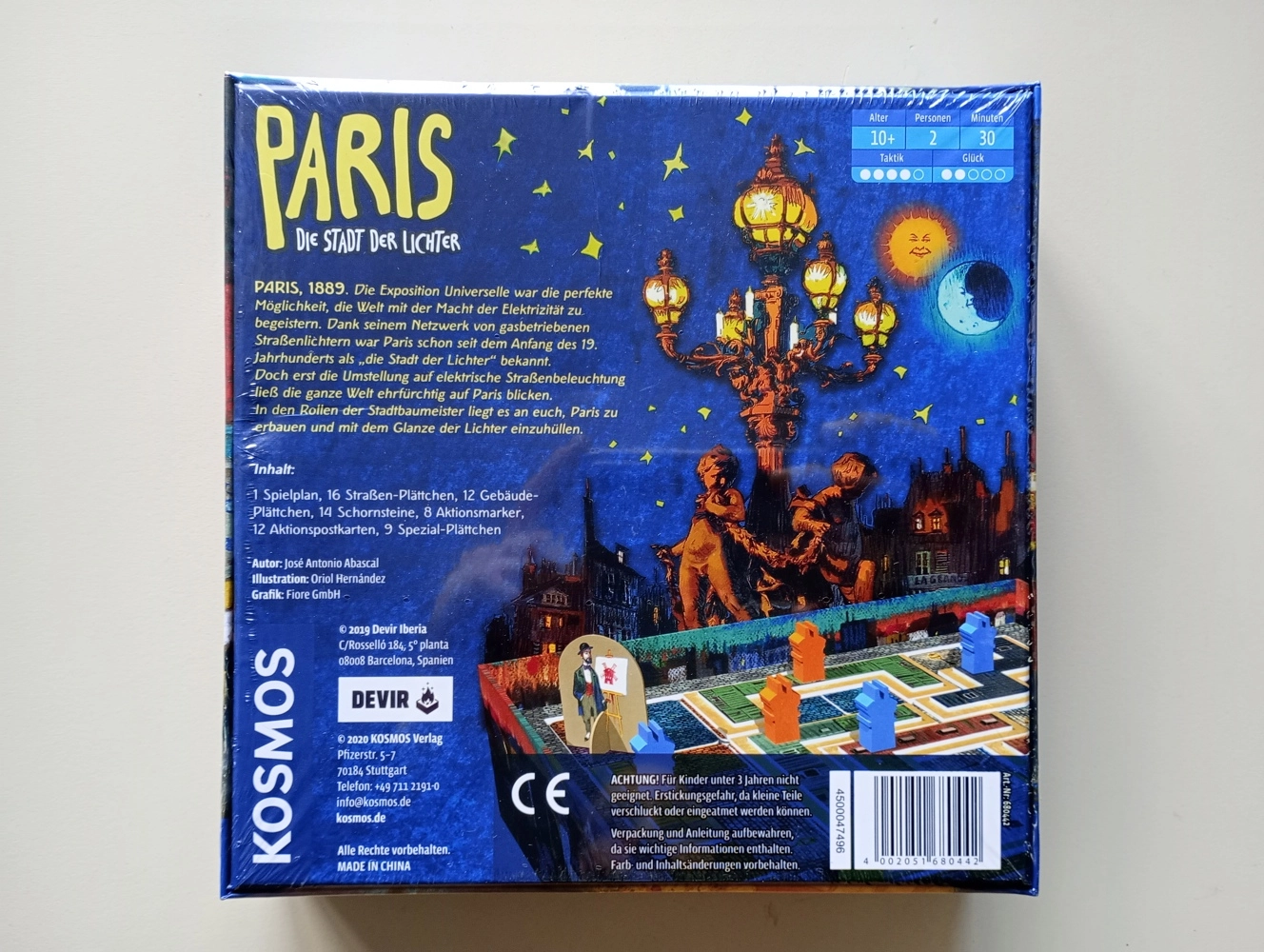 Paris - Die Stadt der Lichter (Eingedellte Schachtel)