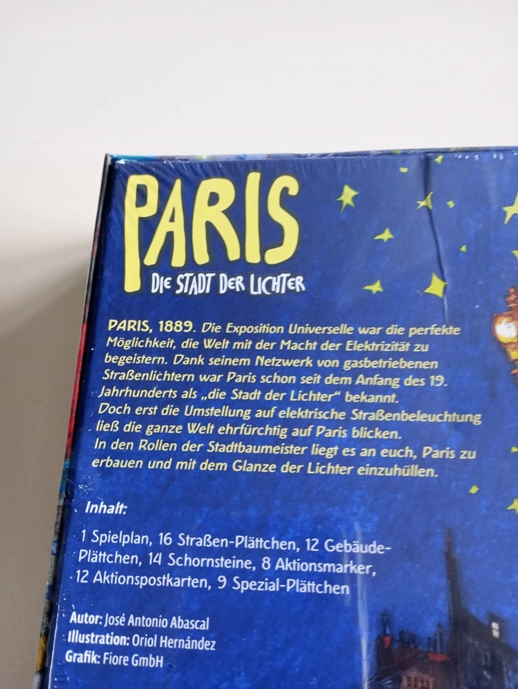 Paris - Die Stadt der Lichter (Eingedellte Schachtel)