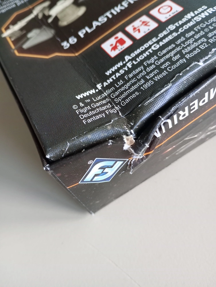 Star Wars Rebellion Erweiterung - Aufstieg des Imperiums (beschädigte Box)