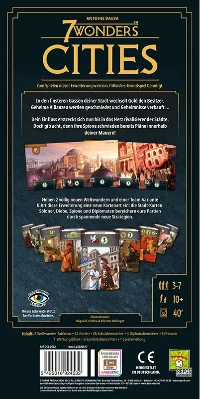 7 Wonders Cities (2. Erweiterung) 