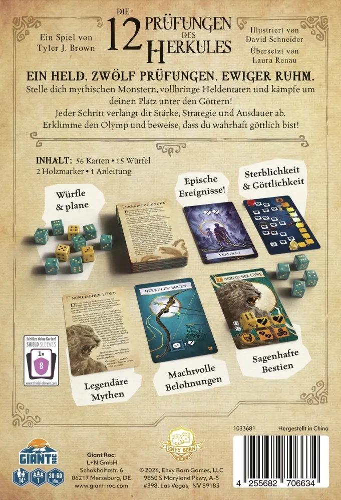 Die 12 Prüfungen des Herkules - DE