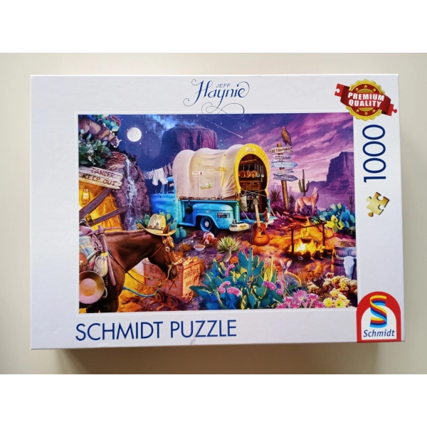 Romantisches Wildwest-Camping - Jeff Haynie (beschädigte Schachtel)