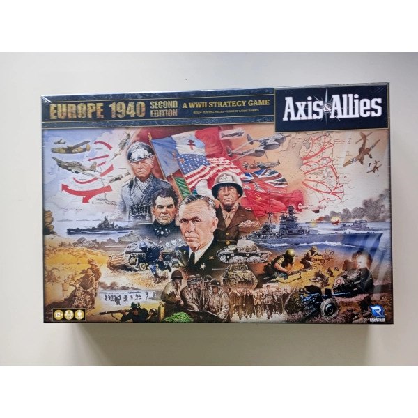 Axis & Allies Europe 1940 - 2. Edition - EN (beschädigte Schachtel)