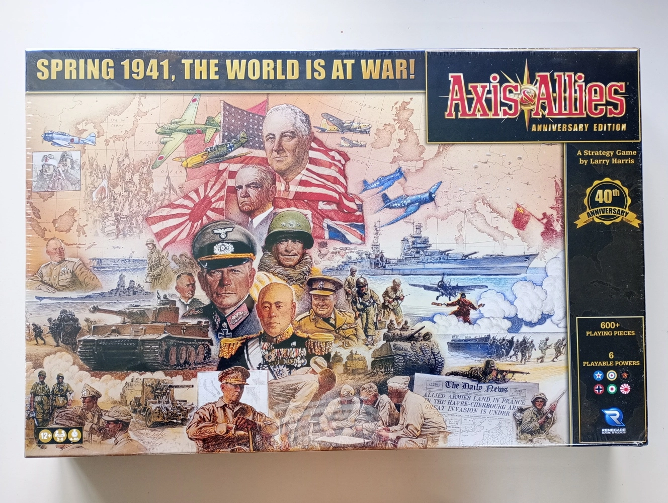 Axis & Allies: Anniversary Edition - EN (beschädigte Schachtel)