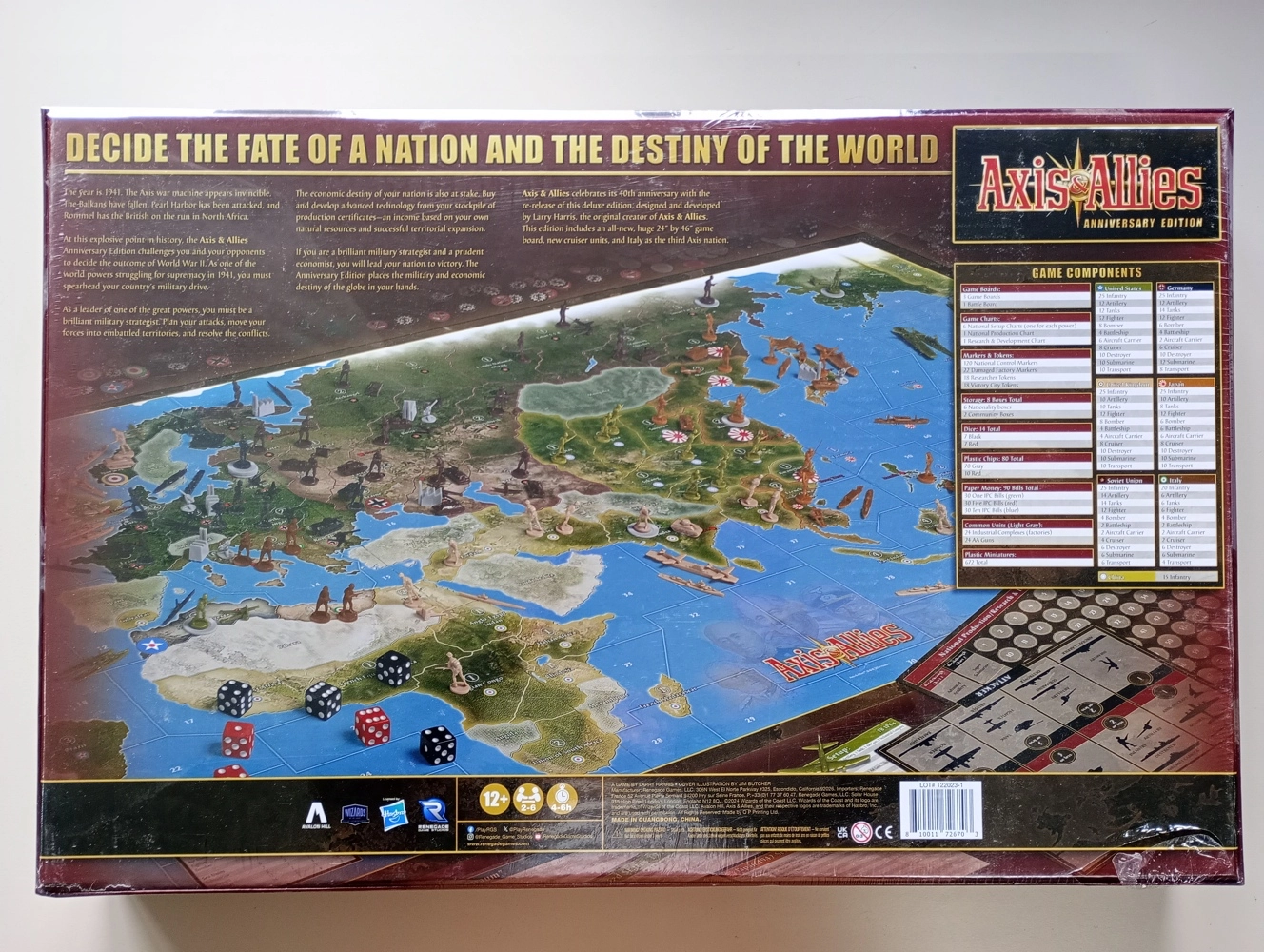 Axis & Allies: Anniversary Edition - EN (beschädigte Schachtel)