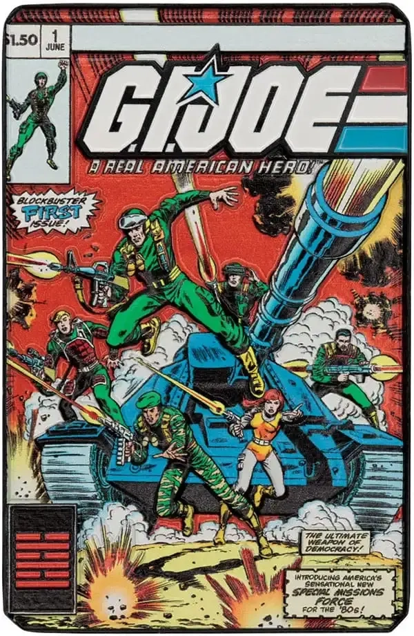 G.I. Joe: A Real American Hero #1 Limited Edition Ingot