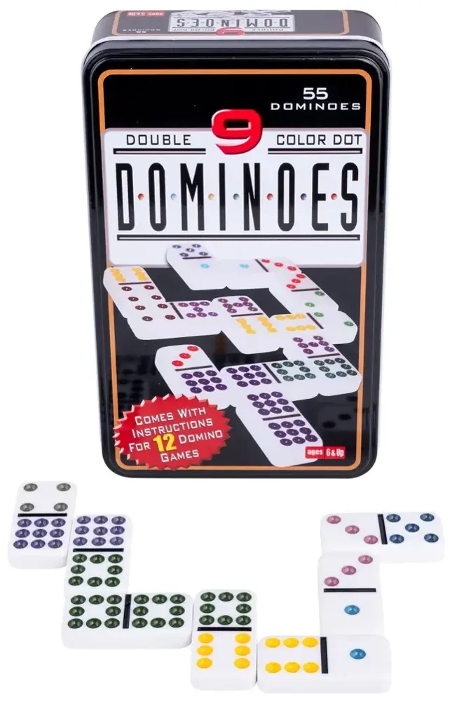 Domino Color 9, 55 Steine