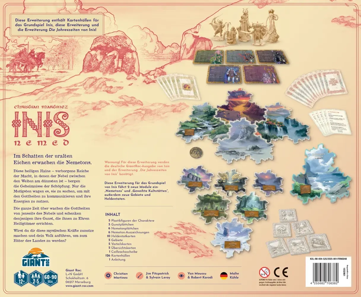 Inis - Nemed - Erweiterung (inkl. Kartenhüllenset für Kompatibilität)