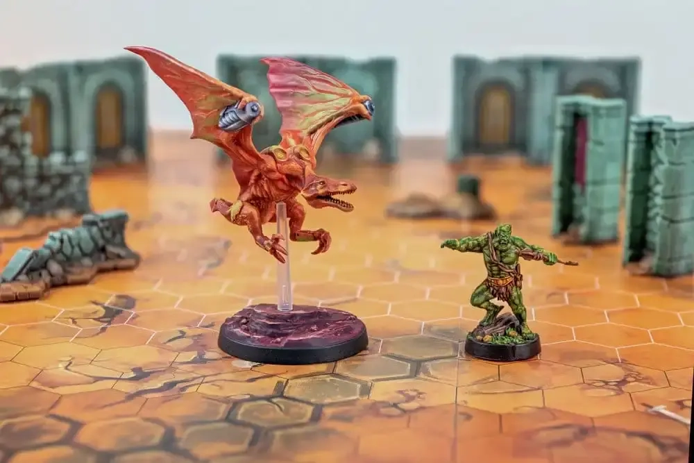 Masters of the Universe Battleground Wave 11 Preternian Heroes Moss Man/Turbodactyl DT