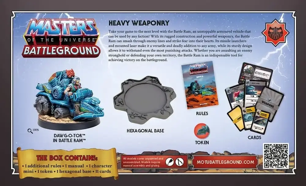 Masters of the Universe Battleground Wave 6 Fighting Foe Men Faction - EN