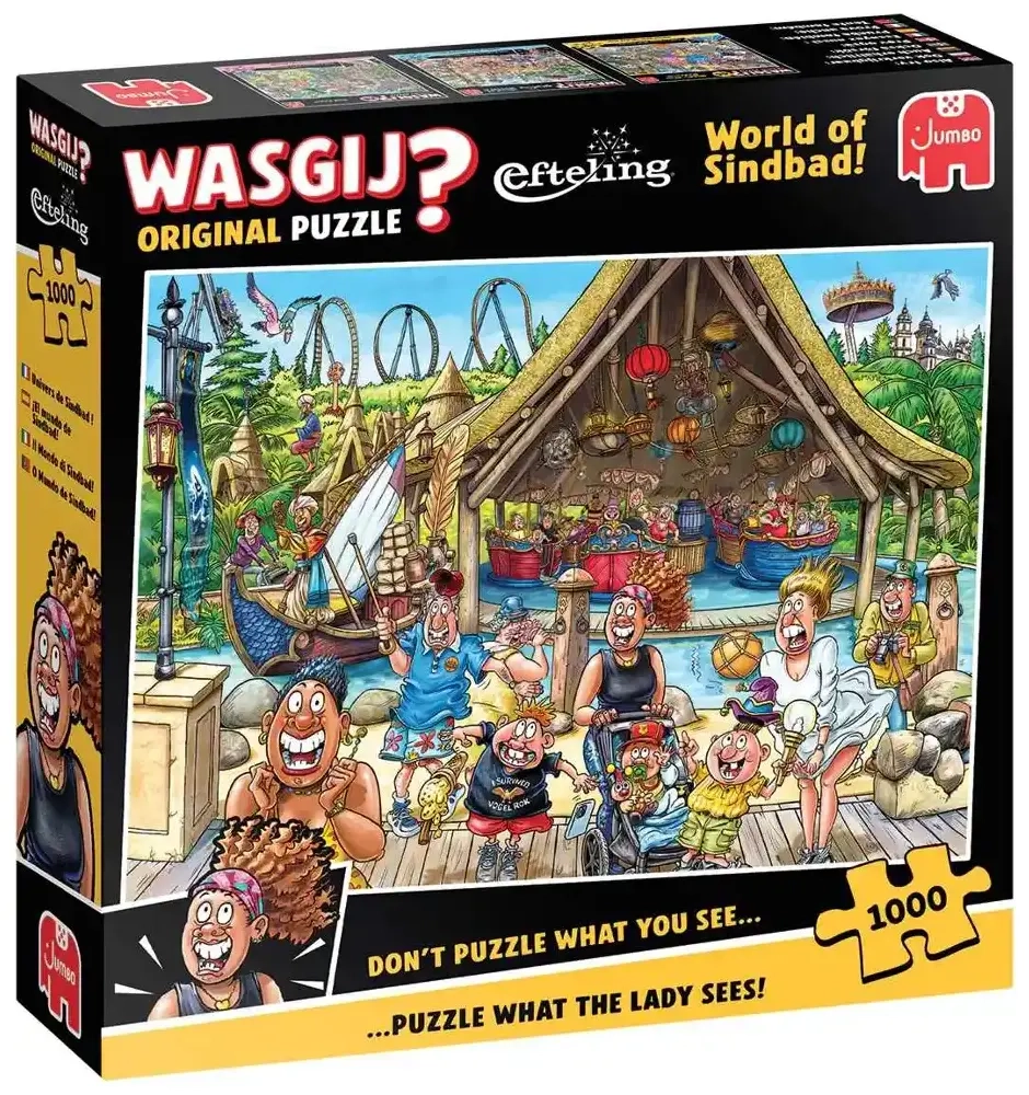 Die Welt von Sindbad! - Wasgij Original Efteling