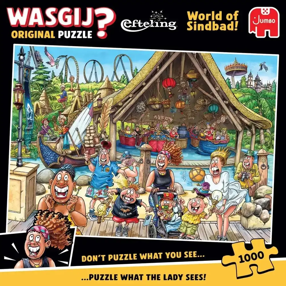 Die Welt von Sindbad! - Wasgij Original Efteling