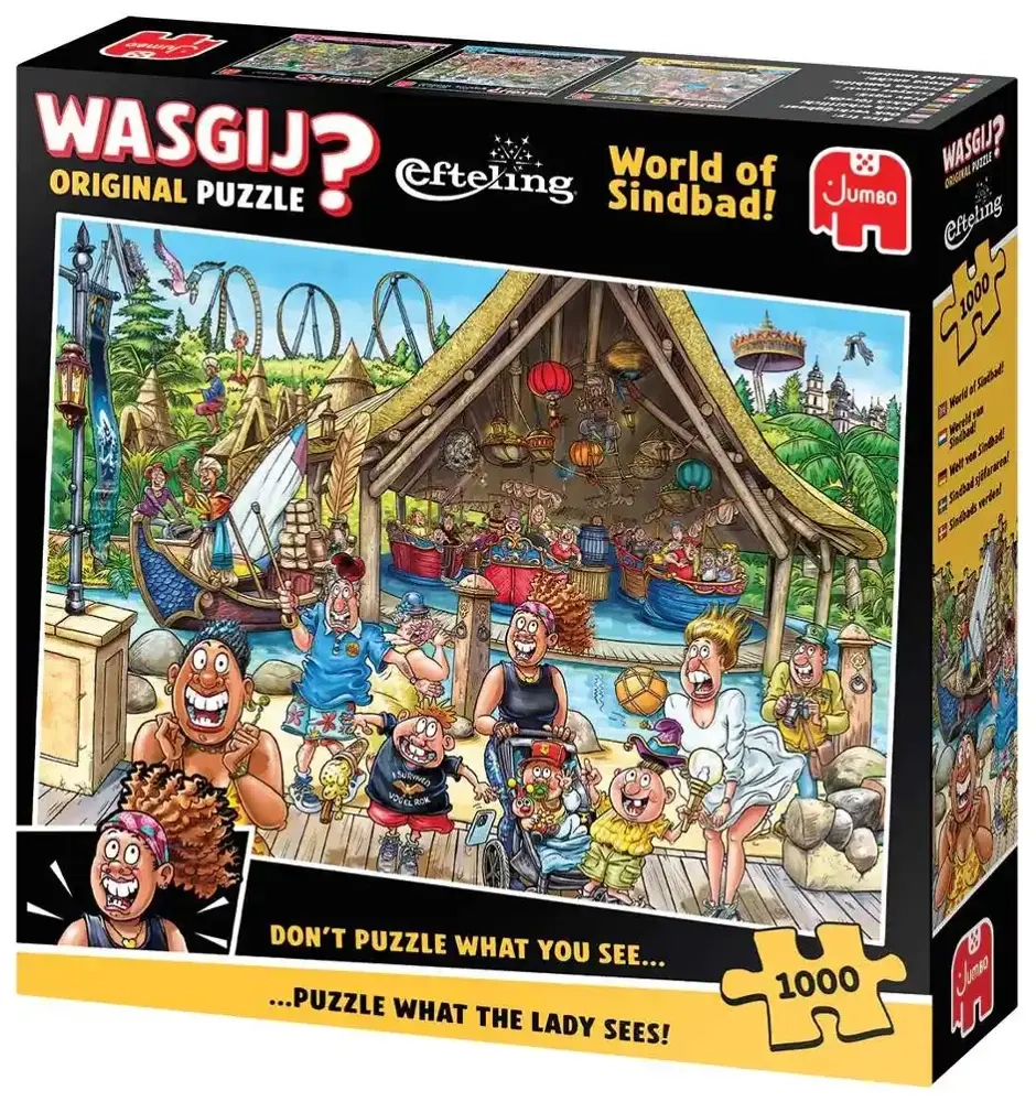 Die Welt von Sindbad! - Wasgij Original Efteling