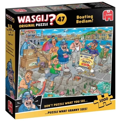 Bootschaos - Wasgij Original 47 - 1000 Teile Puzzle
