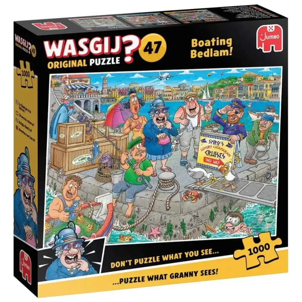 Bootschaos - Wasgij Original 47 - 1000 Teile Puzzle