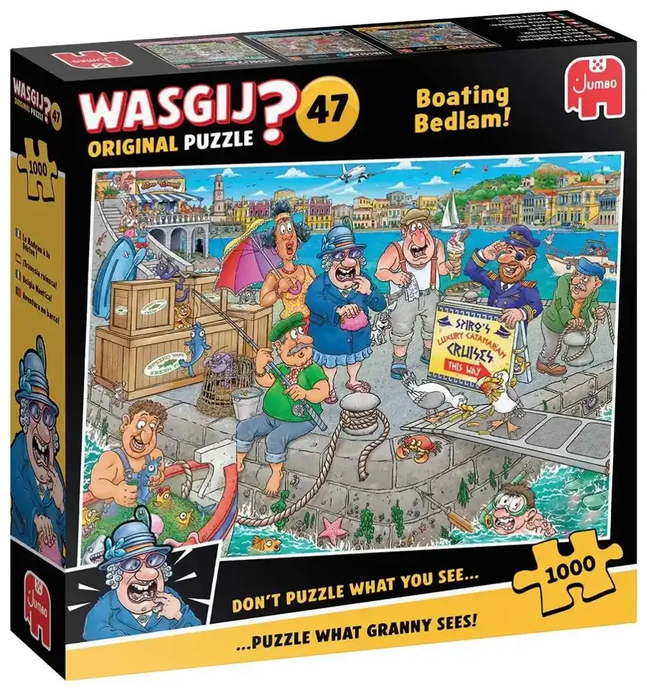 Bootschaos - Wasgij Original 47 - 1000 Teile Puzzle