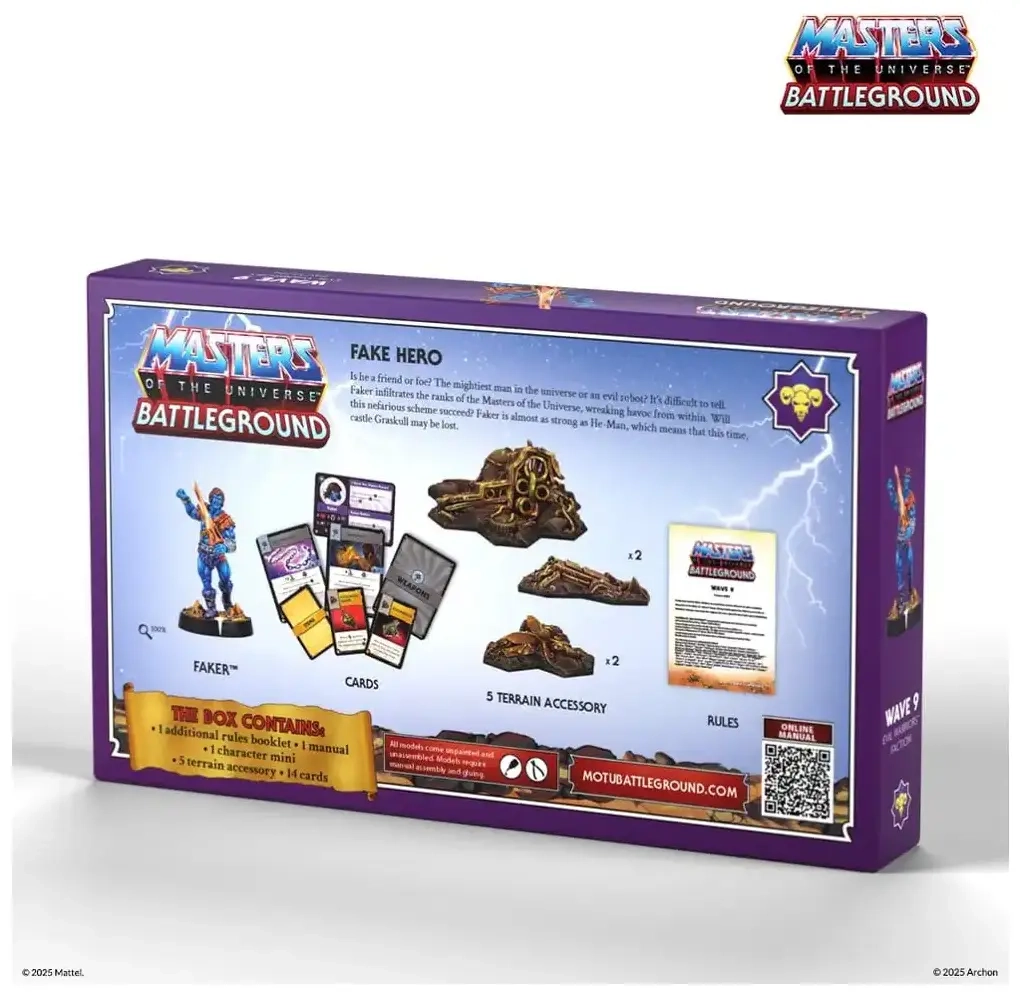 Masters of the Universe Battleground Wave 9 Evil Warriors Faction - DE