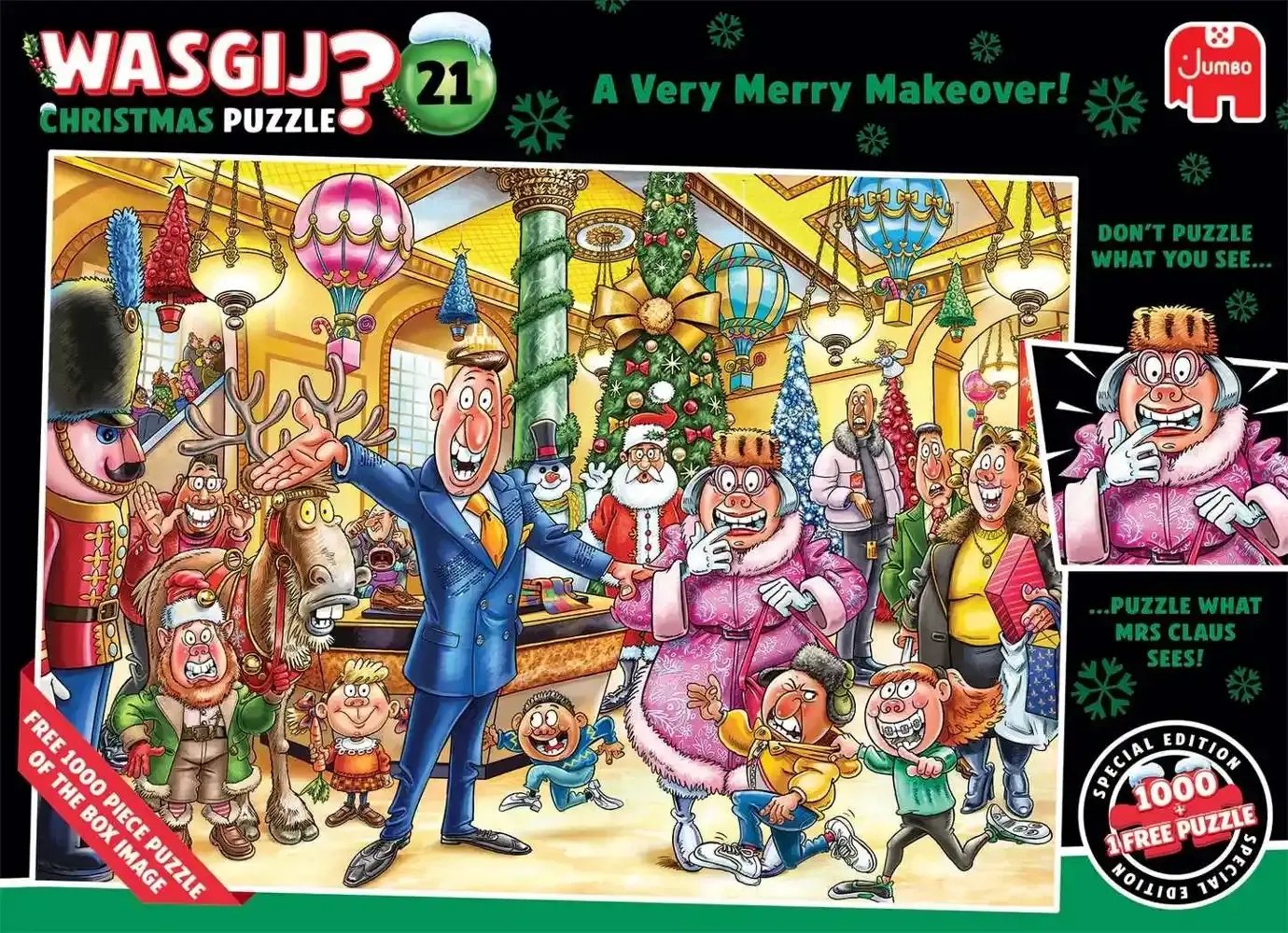 Wasgij Christmas 21 (2x 1000 Teile)