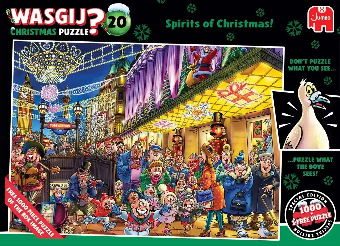 Christmas Carol - Wasgij Christmas 20 (2x 1000 Teile)