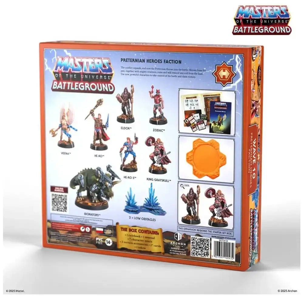 Masters of the Universe Battleground Wave 10 Preternian Heroes Faction