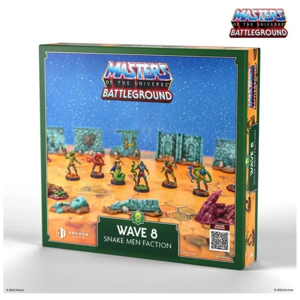 Masters of the Universe - Battleground Wave 8 Snake Men Faction - Expansion - EN
