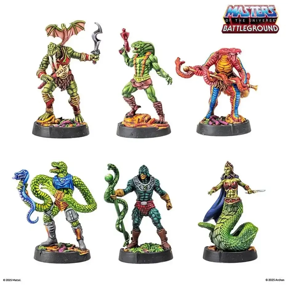 Masters of the Universe - Battleground Wave 8 Snake Men Faction - Expansion - EN