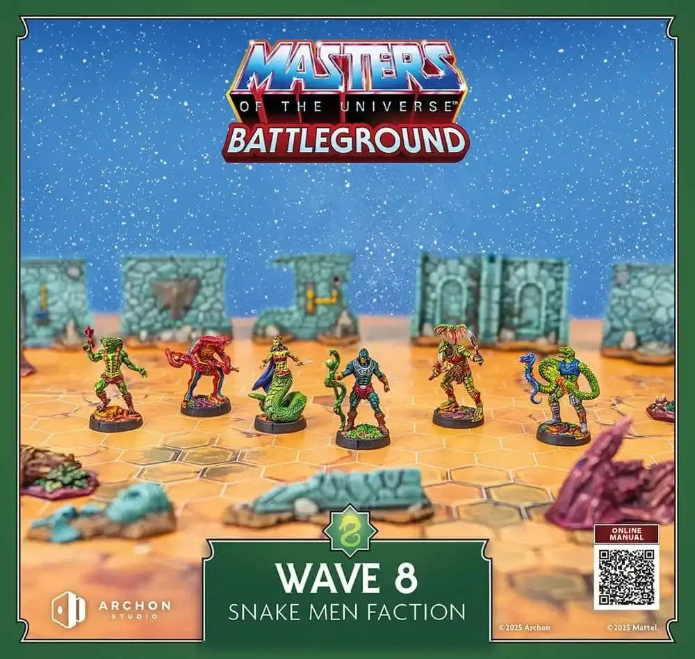 Masters of the Universe - Battleground Wave 8 Snake Men Faction - Expansion - EN
