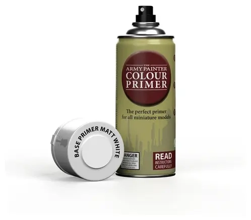 Base Primer - Matt White Spray (400ml)