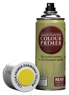 Army Painter  Primer: Daemonic Yellow (400ml)