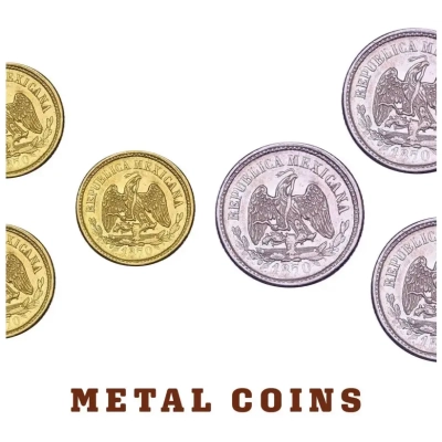 Pax Porfiriana Metal Coins