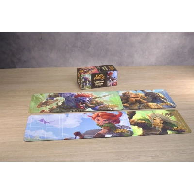 Boss Fighters QR Spielmatten (4 Stück)