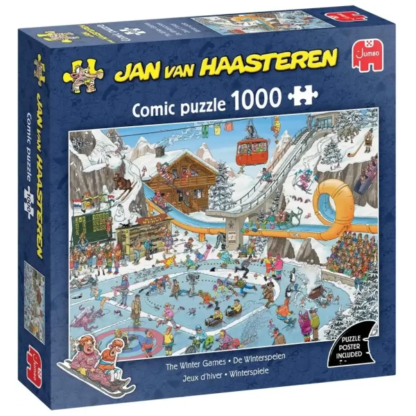 Winterspiele - Jan van Haasteren