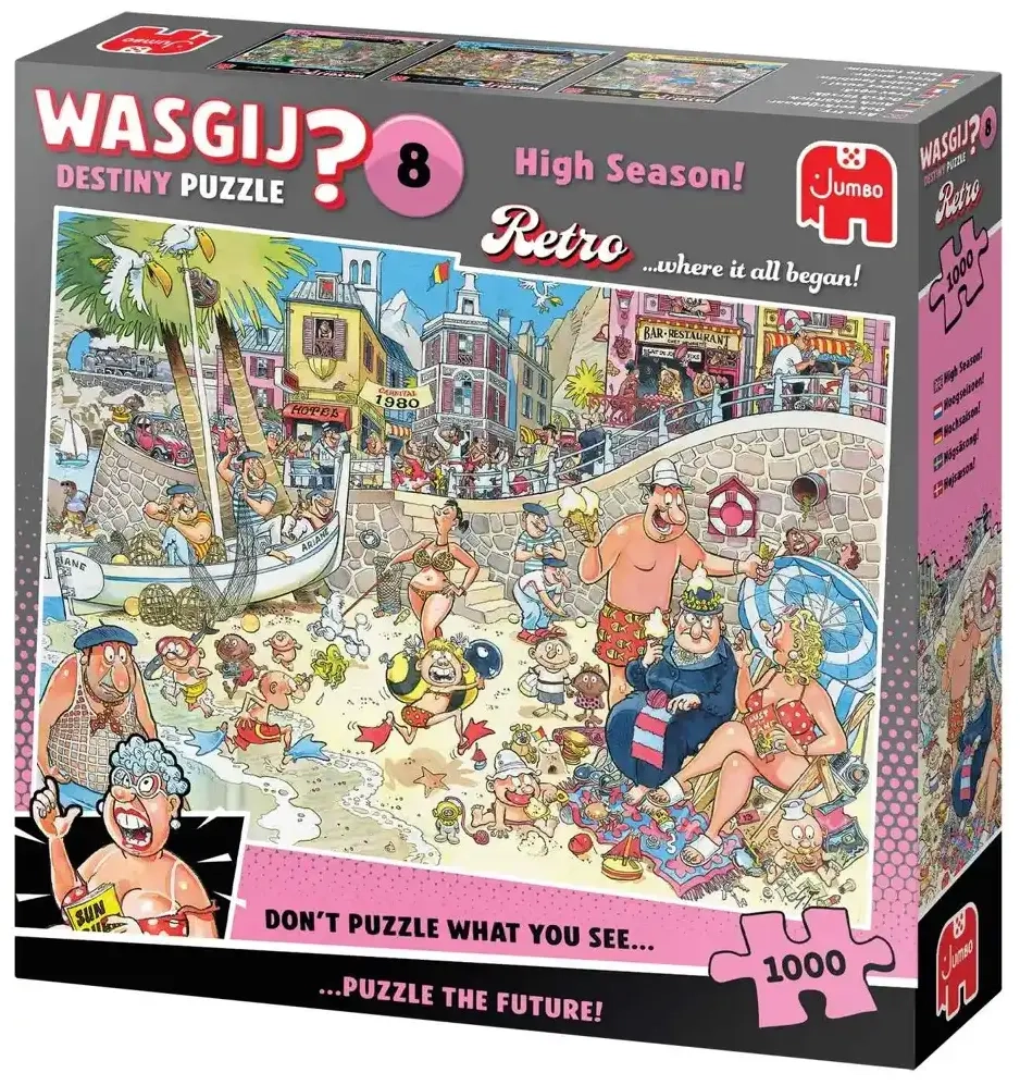 Es ist Hochsaison! - Wasgij Retro Destiny 8