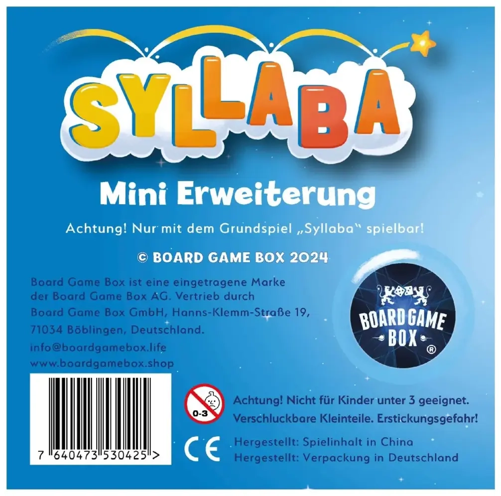 Syllaba (inkl. Mini-Erweiterung) - DE
