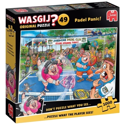 Panik auf dem Padelplatz! - Wasgij Original 49