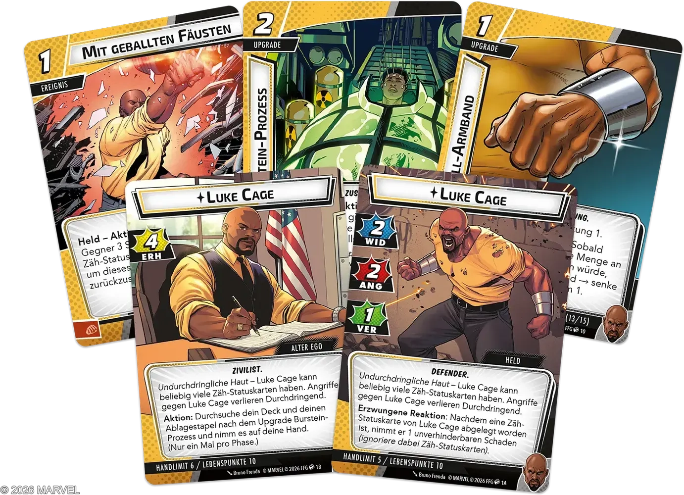 Marvel Champions - Das Kartenspiel Luke Cage Erweiterung - DE
