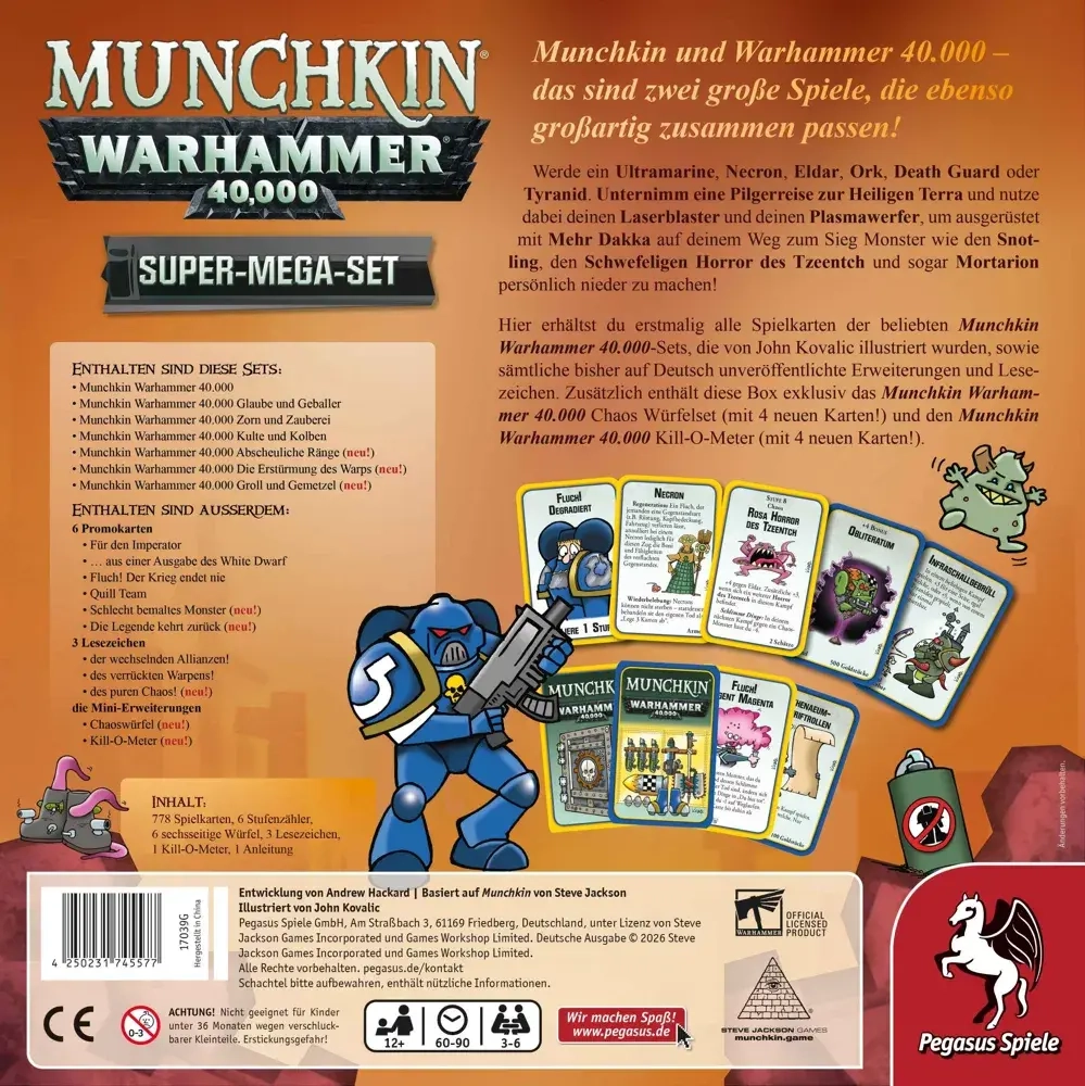 Munchkin Warhammer 40K Super Mega Set