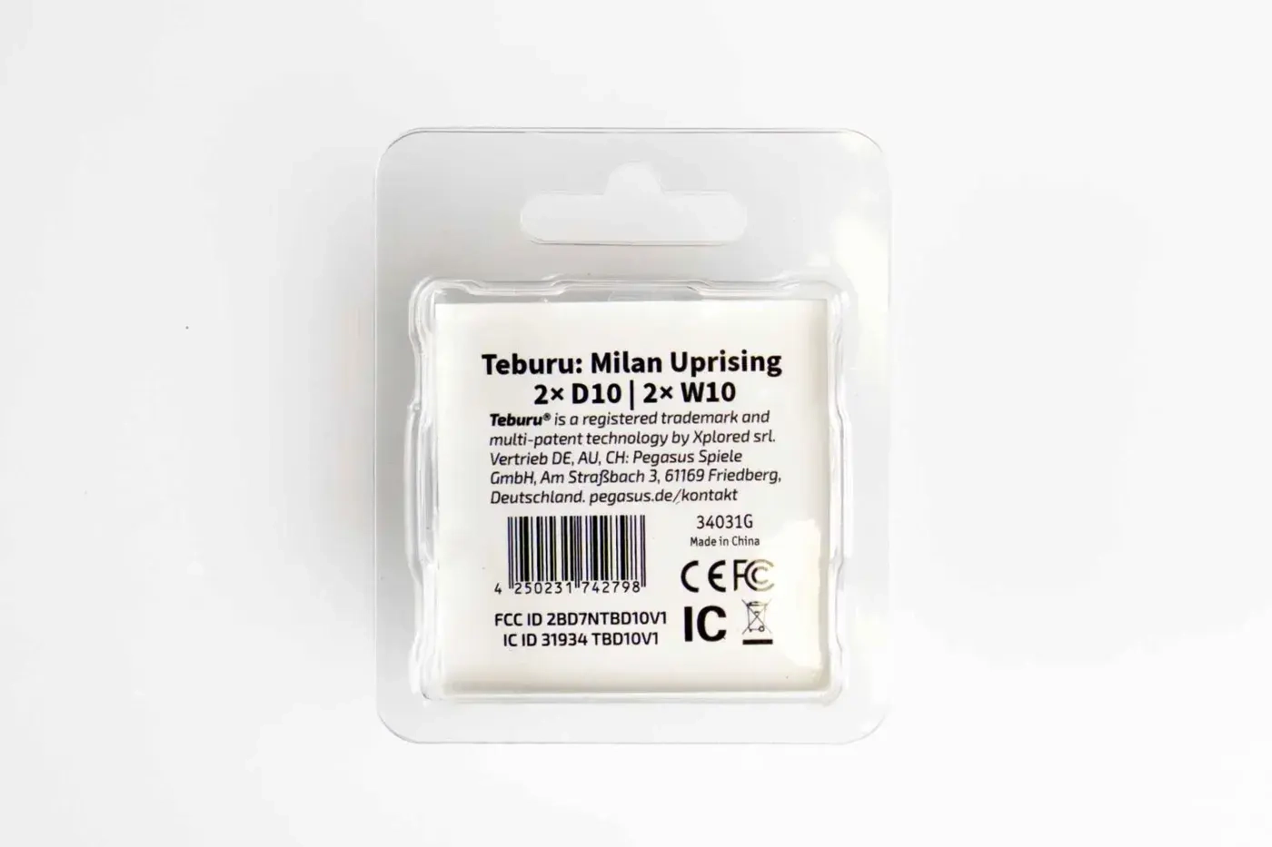 Teburu: Vampire Milan Uprising - W10-Würfel (2 Stück) - DE