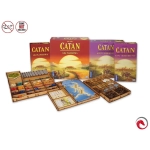 e-Raptor - Sortiereinsatz für Catan + Händler & Barbaren + 5/6 Spielererweiterungen aus Holz