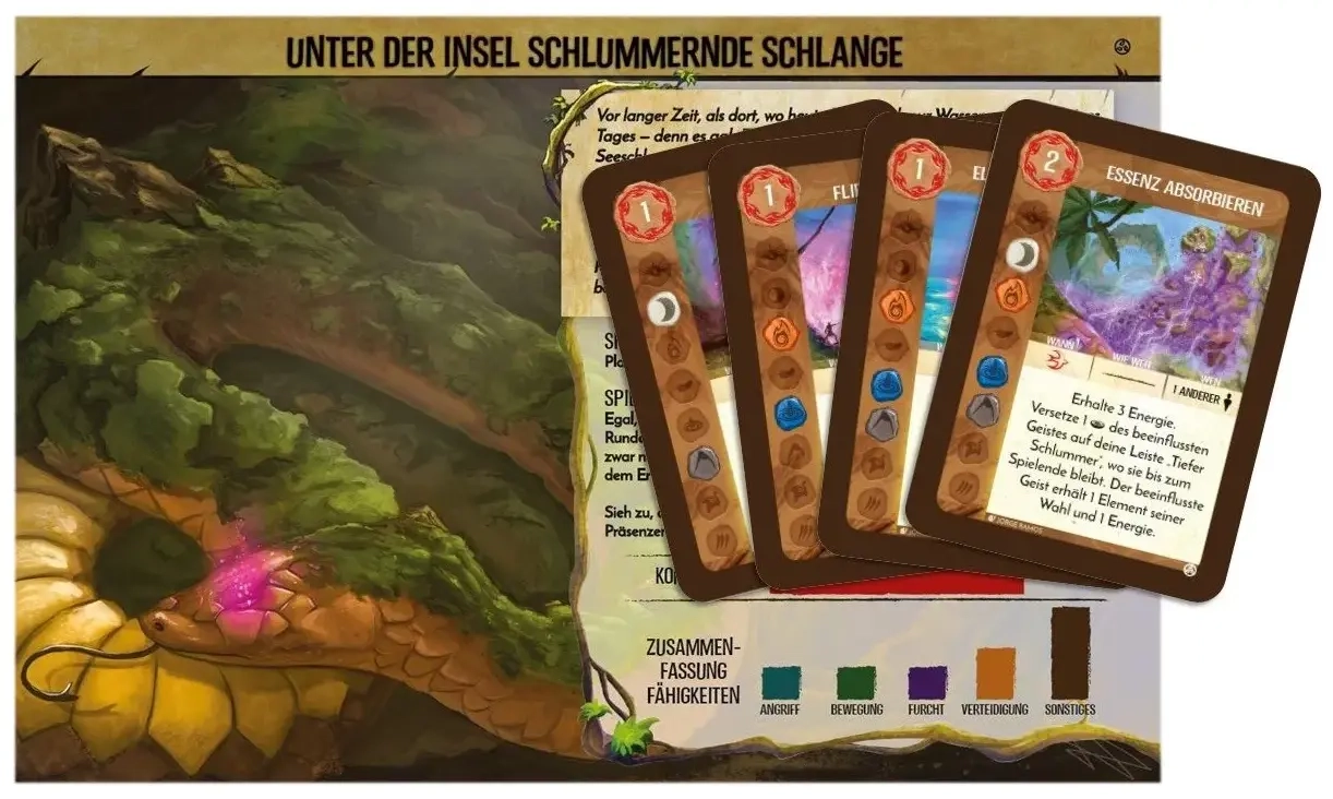 Spirit Island Promo-Erweiterung - Unter der Insel schlummernde Schlange