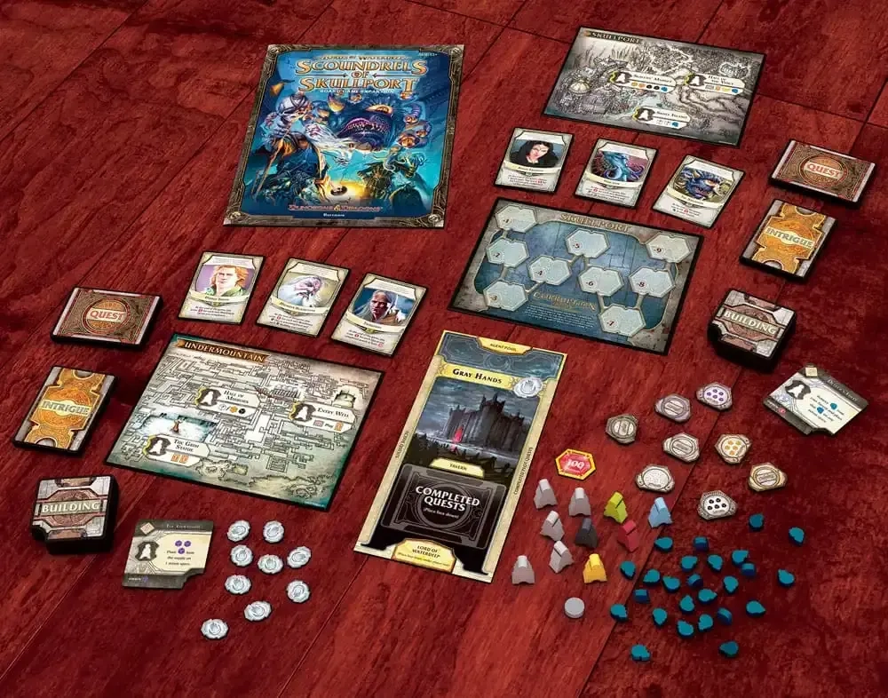 Lords of Waterdeep - Scoundrels of Skullport Expansion - EN
