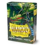 Dragon Shield Small Sleeves - Japanese Matte Apple Green (60 Sleeves)