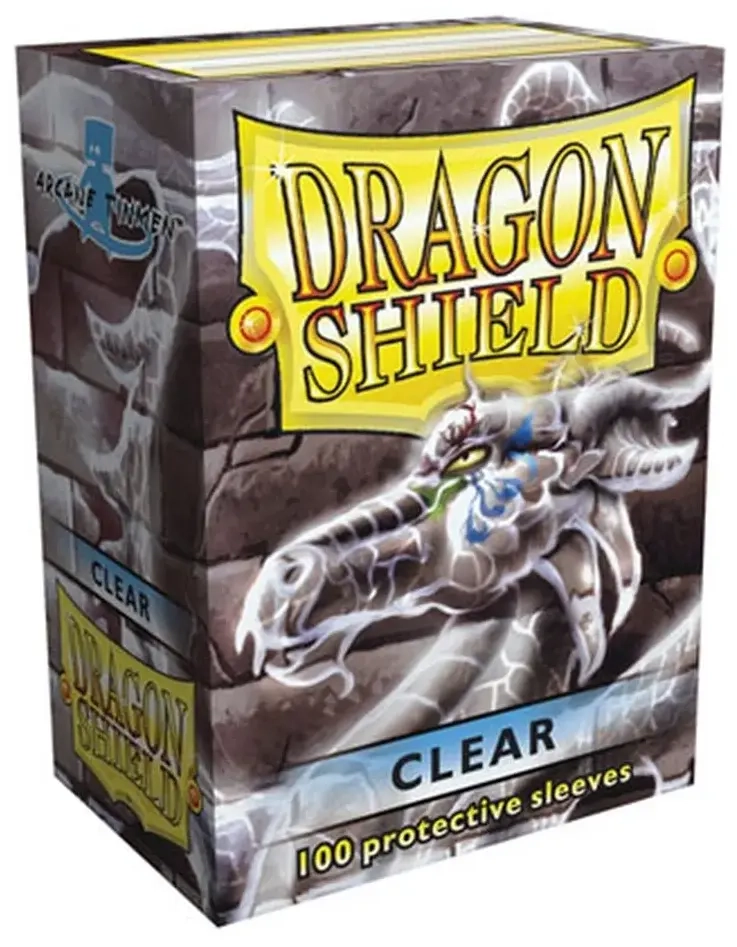 Dragon Shield Standard Sleeves - Clear (100 Sleeves)