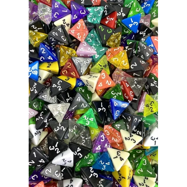 Würfelset D4 Mix-Set (30)