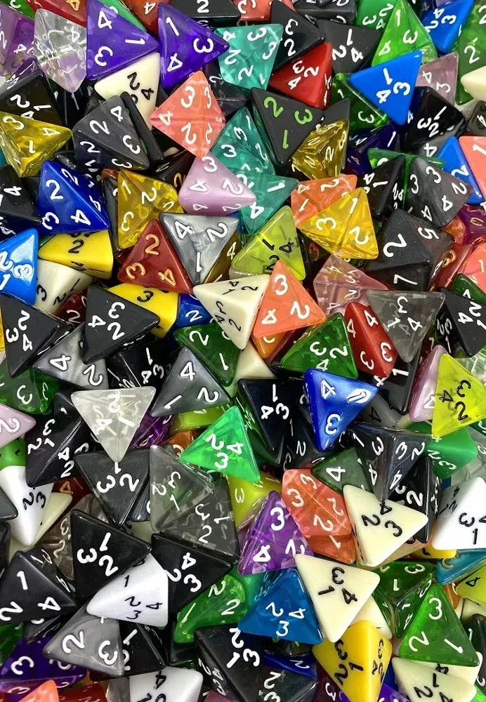 Würfelset D4 Mix-Set (30)