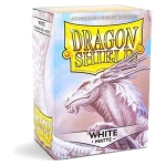 Dragon Shield Standard Sleeves - Matte White (100 Sleeves)