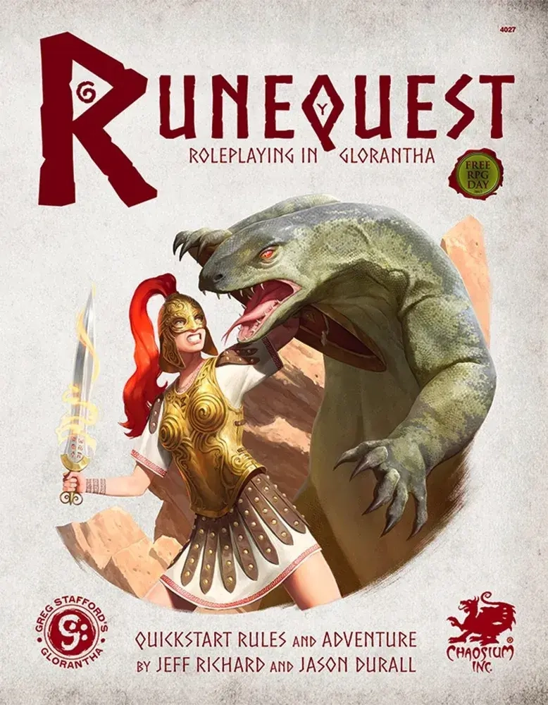 RuneQuest: Roleplaying in Glorantha Quickstart - EN
