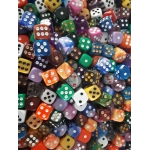 Würfelset D6 Augen Mix-Set (50)