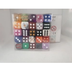 Würfelset D6 Augen Mix-Set (50)